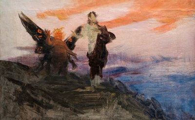 A TENTAÇÃO DE CRISTO de Ilya Efimovich Repin