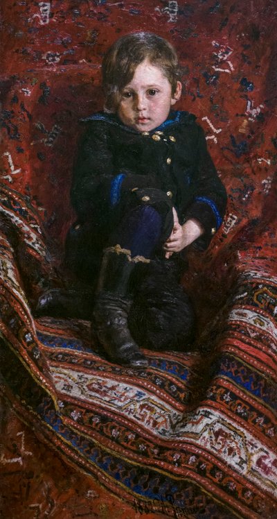 Yuri Repin Criança de Ilya Efimovich Repin