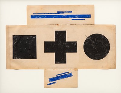 Padrão Suprematista, ca 1921 de Ilya Grigorevich Chashnik