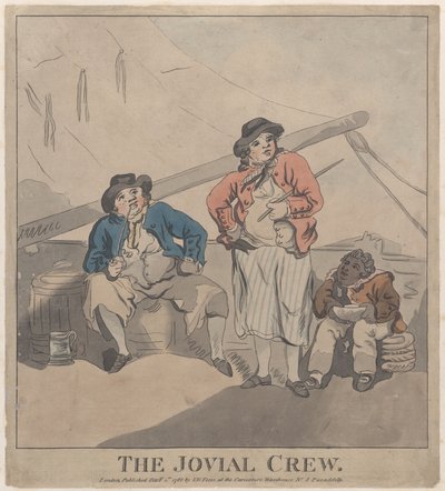 The Jovial Crew, 1º de outubro de 1786., 1º de outubro de 1786. de Imitator of Thomas Rowlandson.