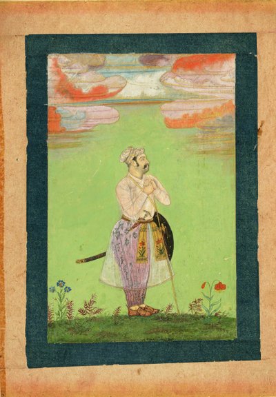 Oficial de Mughal, c. 1650 de Indian Art