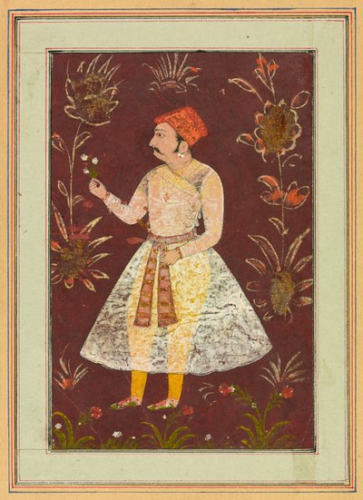 Um nobre de Rajput, c.1630-1640 de Indian School