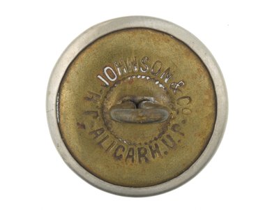 Button, Bombay Volunteer Rifles, 1901-1947 de Indian School