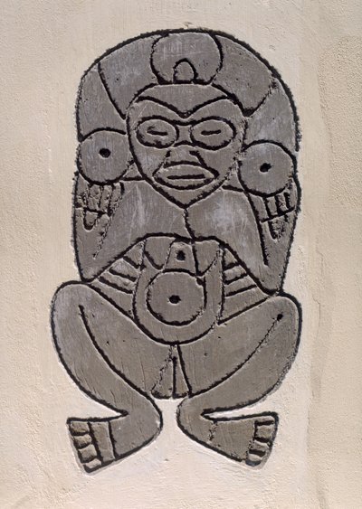 Cópia de um motivo índio taino de Indian School