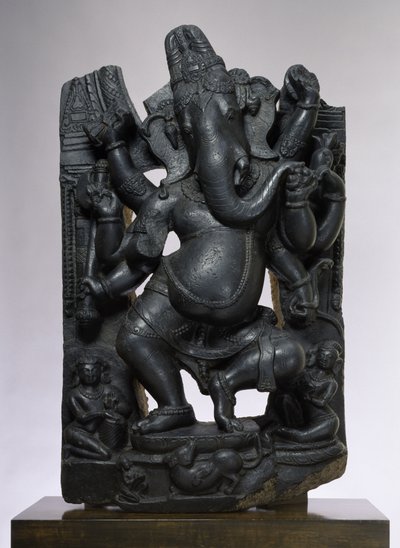 Ganesha (muscovita biotita xisto) de Indian School