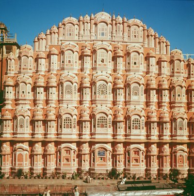 Hawa Mahal (Palácio dos Ventos) construído em 1799 (ver também 121219 e 208426) de Indian School