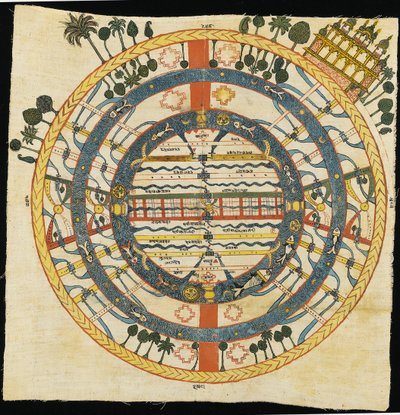 Diagrama cósmico Jain, Jambudvpida, Bikaner de Indian School