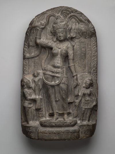 Presépio: o nascimento de Buda (xisto) de Indian School