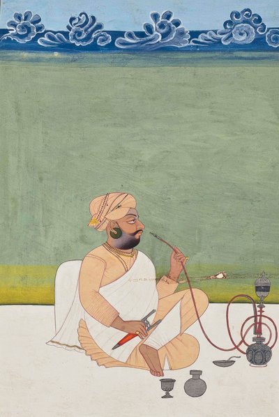 Retrato de um Khanphata Yogi, c.1800 de Indian School