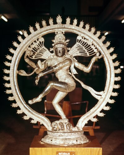 Shiva Nataraja, de Kankoduthavanitham, Tanjore (bronze) de Indian School