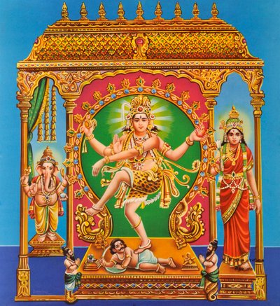 Shiva dançando de Indian School