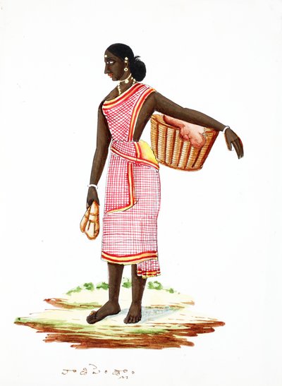 Washerwoman (wc no papel) de Indian School