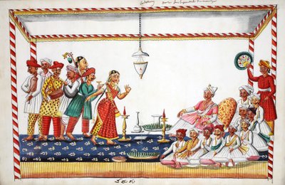 Cerimônia de casamento (wc no papel) (veja também 908429) de Indian School
