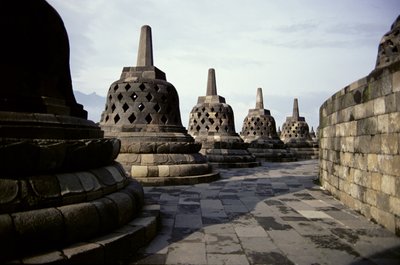 Detalhe do exterior, foto AD 778-850 de Indonesian