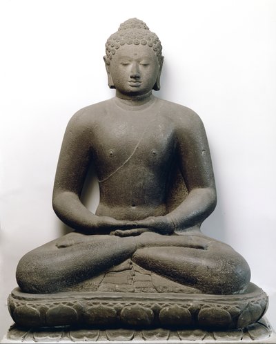 Amitabha de Borobudur (andesite) de Indonesian School