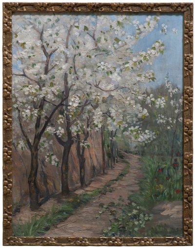 Cherry Blossom (óleo sobre tela) de Ingeborg Eggertz