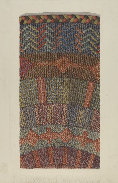 Tapete de malha de Ingrid Selmer Larsen