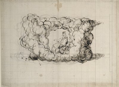 Desenho teatral de Inigo Jones