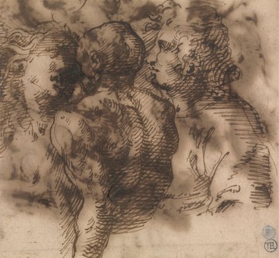 Três figuras de meio comprimento de Inigo Jones