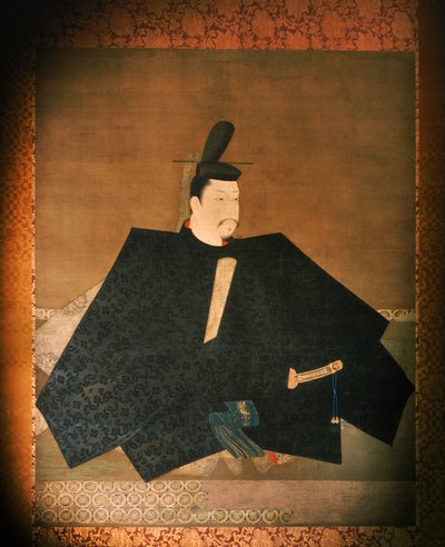 Retrato do Shogun Minamoto Yoritomo num templo budista, 2005 (foto) de Ira Block