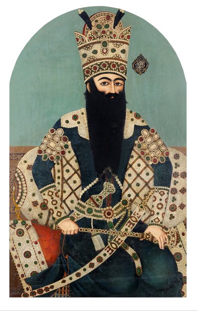 Retrato de Fath &39;Ali Shah de Iran Mihr Ali