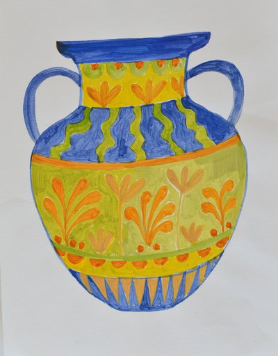 vaso grego de Iria Fernandez