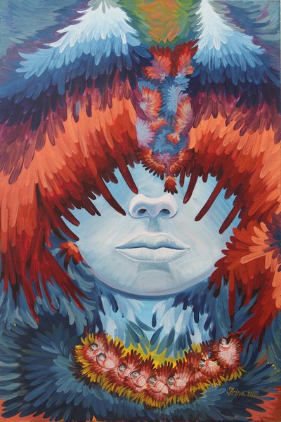 Chickadees sem pescoço, 2015 de Irina Corduban