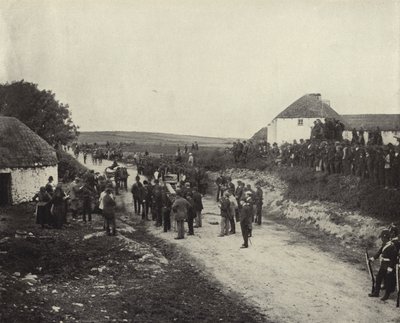 Marchando para Evict, Co. Clare (foto a p/b) de Irish Photographer