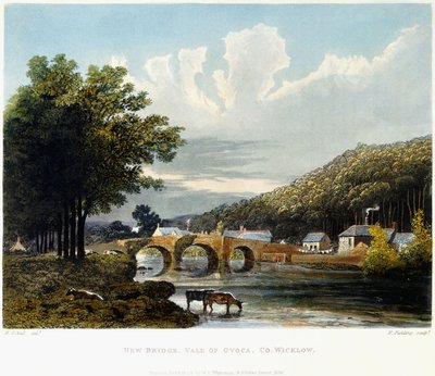 Ponte Nova, Vale de Ovoca, Co. Wicklow, 1835 de Irish School