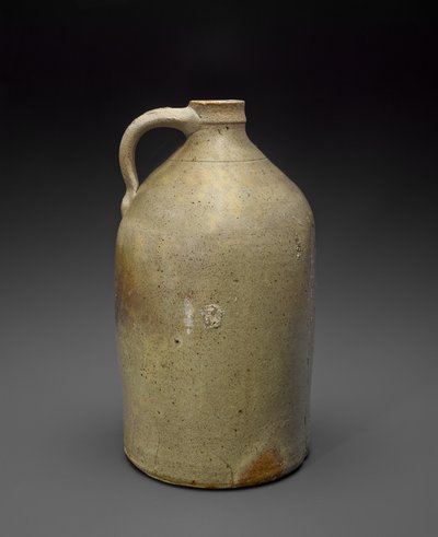 Jarro, c. 1869-1873 (grés vitrificado com sal, cortiça) de Isaac (attr.to) Suttles