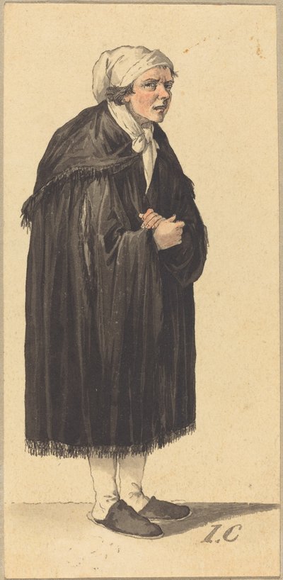 Um personagem de Londres de Isaac Cruikshank