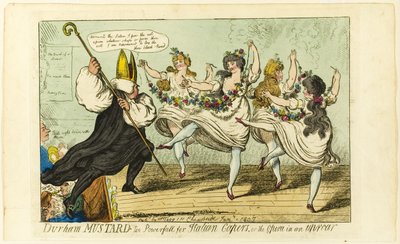 A mostarda de Durham é demasiado potente para as alcaparras italianas de Isaac Cruikshank