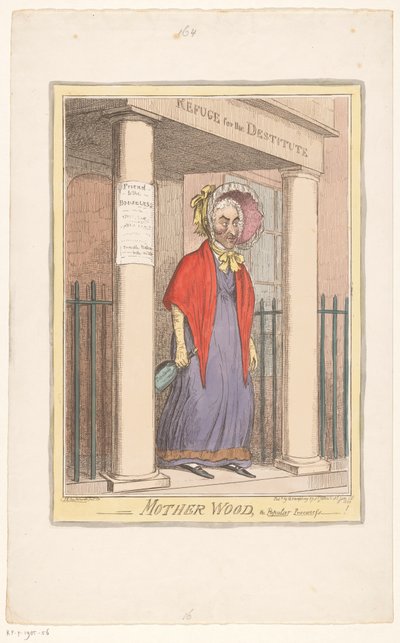 Spotprent op Sir Matthew Wood, 1820
Mãe Madeira, as procuras populares...! (título sobre o objecto) de Isaac Cruikshank