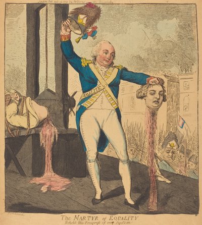 O Mártir da Igualdade de Isaac Cruikshank
