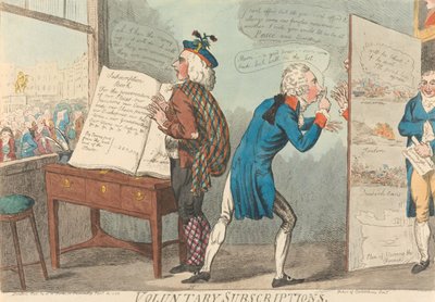 Subscrições voluntárias de Isaac Cruikshank