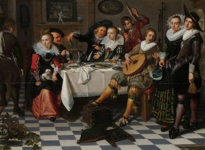 Merry Company, 1629 de Isaac Elias
