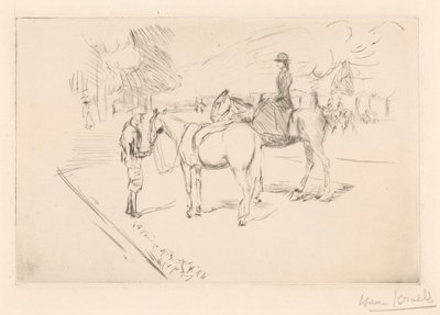 Amazônia com companheira de Isaac Israels (signed by artist)