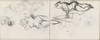 Três estudos de uma mulher de Isaac Israels