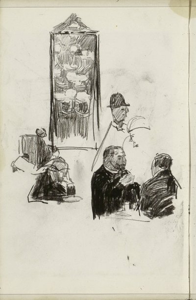 Homens em um estabelecimento de Isaac Israels