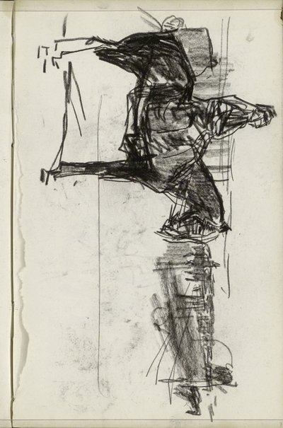 Cavaleiro, possivelmente um hussardo de Isaac Israels