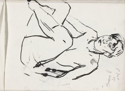 Nua Feminina Sentada de Isaac Israels