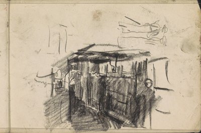 Vista da rua à noite de Isaac Israels