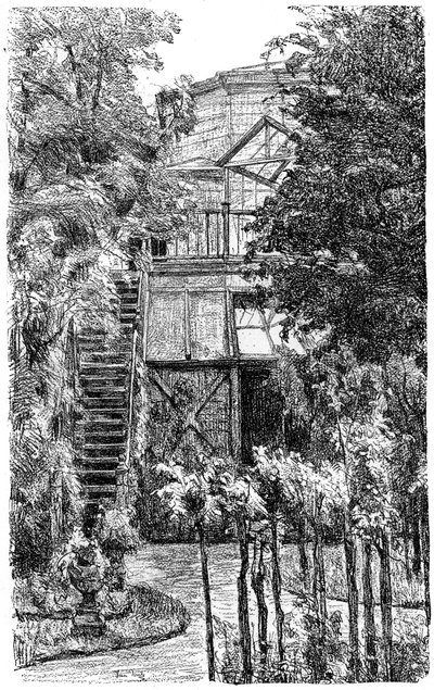 O jardim, c1880-1882 de Isaac Israels