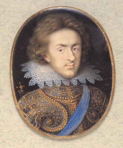 "Henrique, Príncipe de Gales", 1594-1612, c1610 de Isaac Oliver I