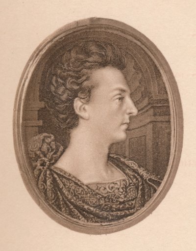 Retrato - Henrique, Príncipe de Gales, 1610, 1904. de Isaac Oliver I