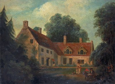 Local de nascimento de Horatio Nelson (1758-1805), em Burnham Thorpe, Inglaterra, onde o seu pai, o reverendo Edmund Nelson (1722-1802), foi reitor e onde Horatio Nelson viveu com a sua mulher enquanto era capitão desempregado de Isaac Pocock