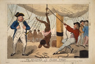 A abolição do tráfico de escravos, ou a desumanidade dos traficantes de carne humana exemplificada no Cap. de Isaac Robert Cruikshank