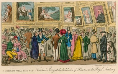 Um xelim bem gasto: Tom e Jerry na exposição de fotos na Royal Academy de Isaac, Robert and George Cruikshank