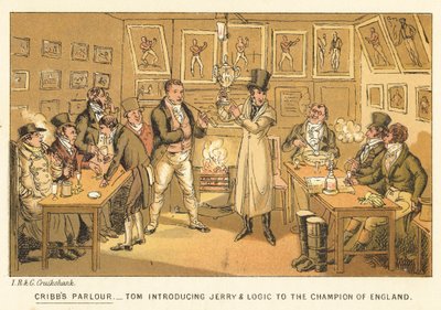 Cribbs Parlour de Isaac, Robert and George Cruikshank