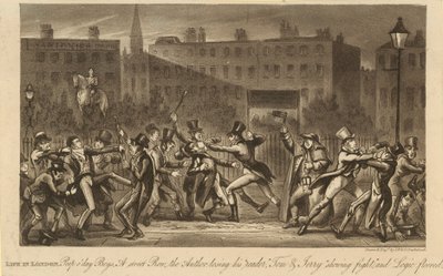 A vida em Londres de Isaac, Robert and George Cruikshank